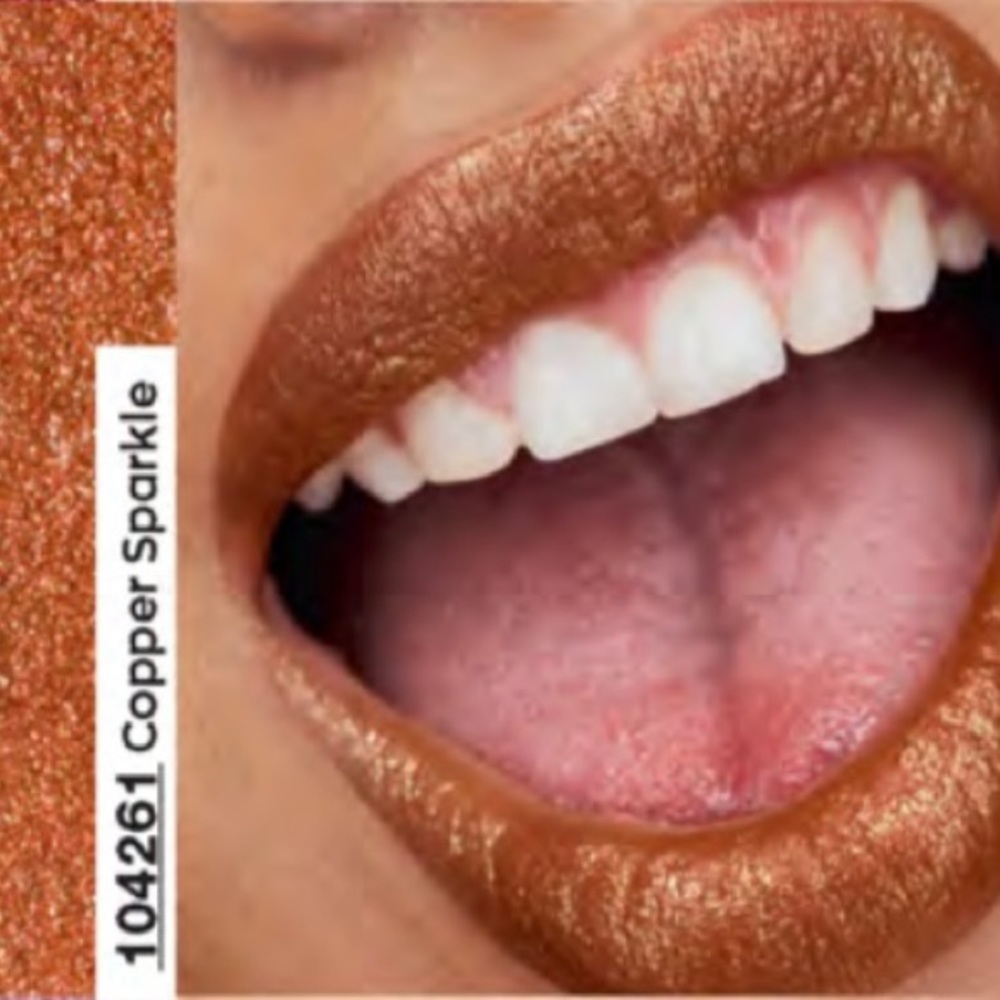 Avon Ultra Shimmer Lipstick Copper Sparkle - Picture 2 of 7